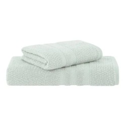JOGO BANHO 2PCS VANILLA EXTRA SOFT C/CINTA 70X135 BUDDEMEYER VERDE