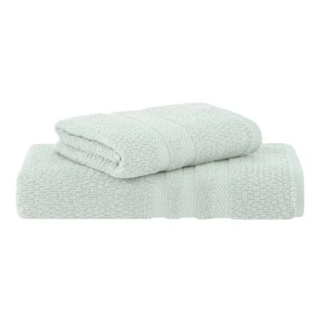 JOGO BANHO 2PCS VANILLA EXTRA SOFT C/CINTA 70X135 BUDDEMEYER VERDE
