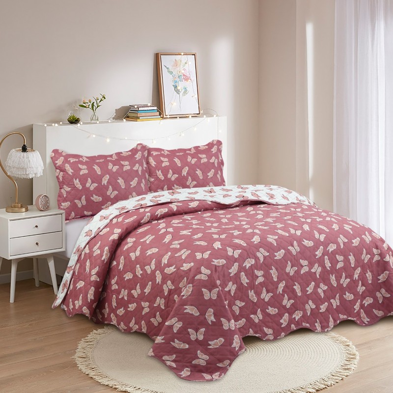 COLCHA QUEEN CAPRI ALEGRA 240X260 *5966103 DES. 95 C-324