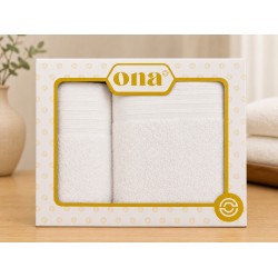 JOGO BANHO 2PCS ONA 80X150 OFF WHITE