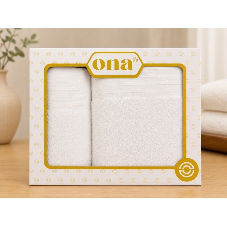 JOGO BANHO 2PCS ONA 80X150 OFF WHITE