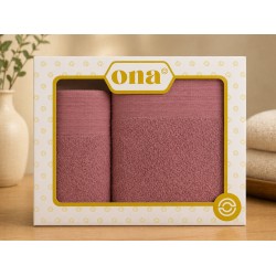 JOGO BANHO 2PCS ONA 80X150 ROSA CUPCAKE