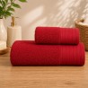JOGO BANHO 2PCS ONA 80X150 VERMELHO