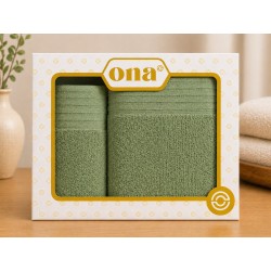 JOGO BANHO 2PCS ONA 80X150 VERDE BANDEIRA
