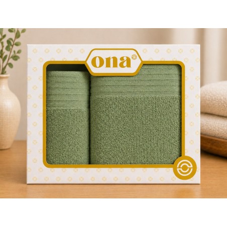 JOGO BANHO 2PCS ONA 80X150 VERDE BANDEIRA
