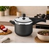 PANELA PRESSAO VANCOUVER 20CM 4.5L TP POLIDA PRETO