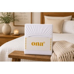 LENCOL CASAL C/ELAST 140X188X30 230 FIOS ONA BRANCO