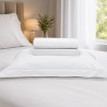 JOGO CAMA CASAL 230 FIOS 4PCS 30 ALT 220X250 ONA BRANCO