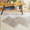 JOGO TAPETES/PASSADEIRA D/COZINHA VELOUR 3PCS LINES
