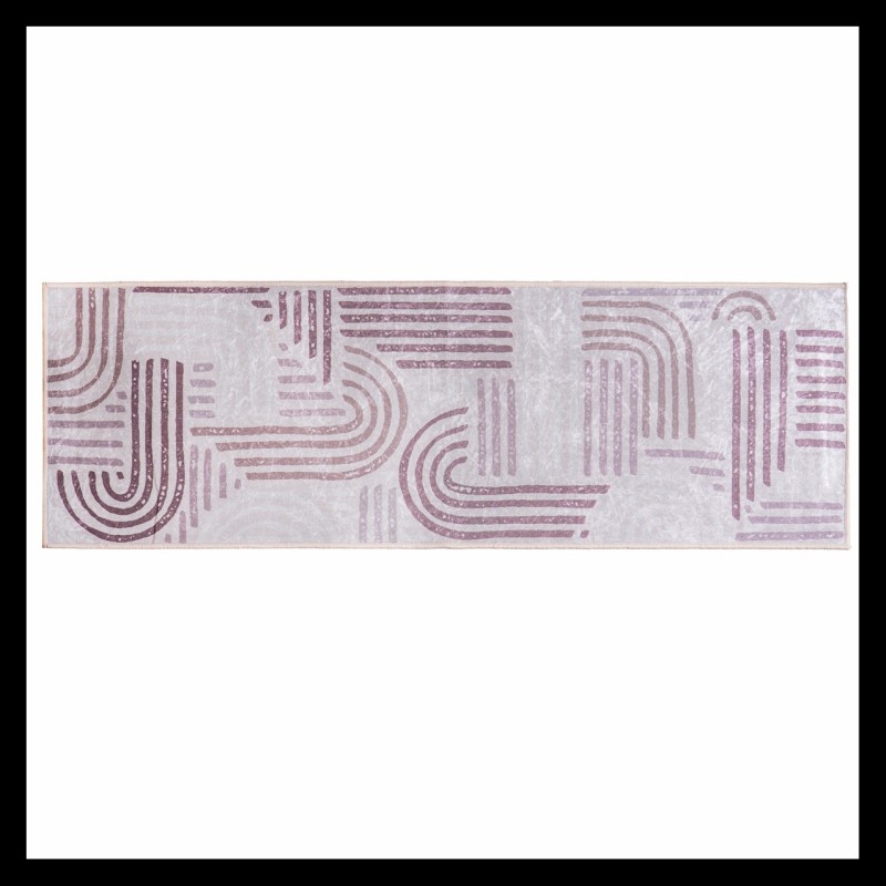 JOGO TAPETES/PASSADEIRA D/COZINHA VELOUR 3PCS NATURAL