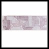 JOGO TAPETES/PASSADEIRA D/COZINHA VELOUR 3PCS NATURAL