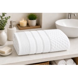 TOALHA BANHO TREVISO CORTTEX 70X140 BRANCO