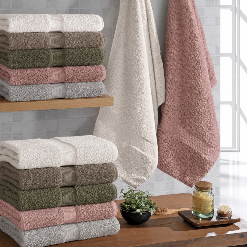 TOALHA BANHO NOBRE NATURAL 70X140 BRANCO
