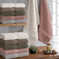 TOALHA BANHO NOBRE NATURAL 70X140 DUSTY ROSE