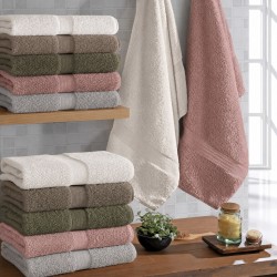 TOALHA BANHO NOBRE NATURAL 70X140 OLIVIA