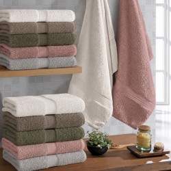 TOALHA BANHO NOBRE NATURAL 70X140 PRATA