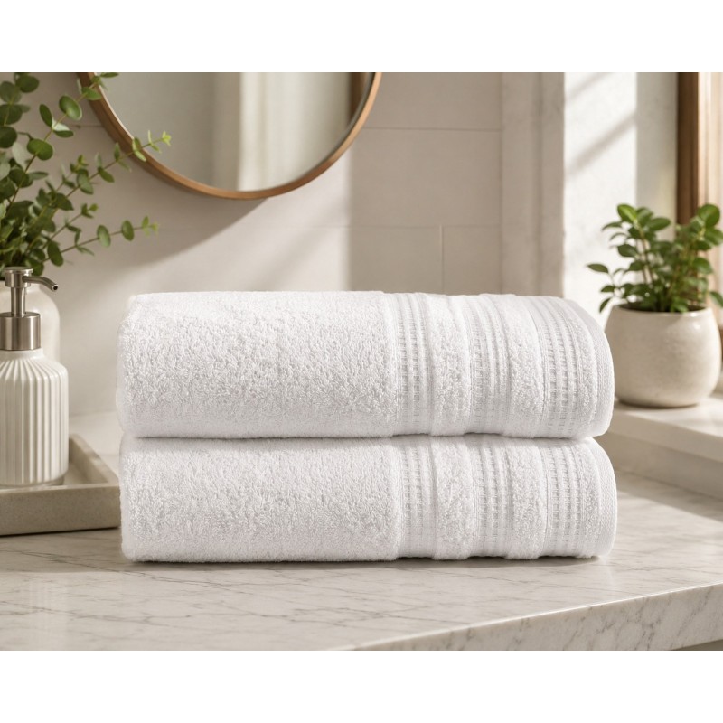 TOALHA BANHO FAVO 70X140 ALTENBURG BRANCO