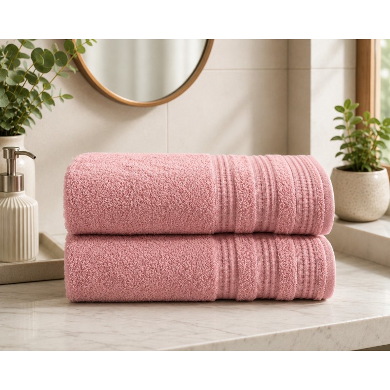 TOALHA BANHO FAVO 70X140 ALTENBURG GOIABA ROSA