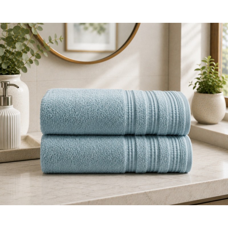 TOALHA BANHO FAVO 70X140 ALTENBURG AZUL LAKE