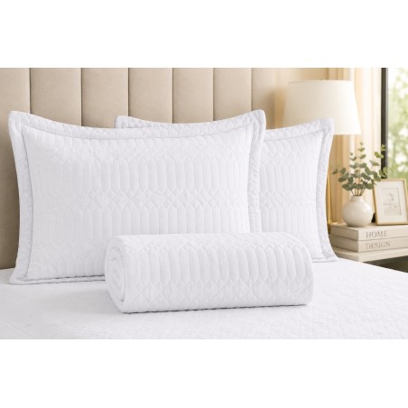 COLCHA SOLTEIRO SIENA 160X220  BRANCO