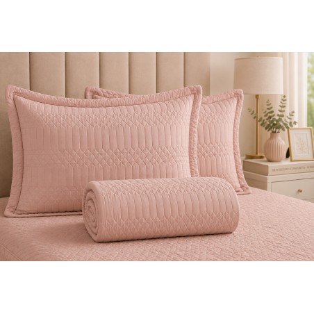 COLCHA SOLTEIRO SIENA 160X220 *5236103 ROSE
