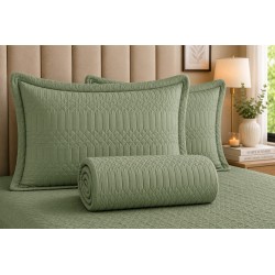 COLCHA SOLTEIRO SIENA 160X220 *5236103 VERDE