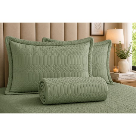 COLCHA SOLTEIRO SIENA 160X220 *5236103 VERDE