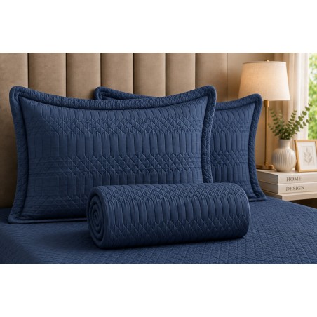 COLCHA SOLTEIRO SIENA 160X220 *5236103 AZUL