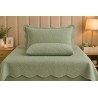 COLCHA KING SIENA 260X280 *5239103 VERDE