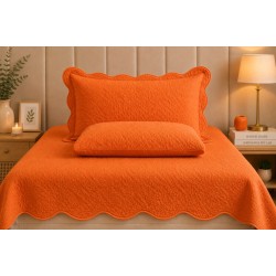 COLCHA KING SIENA 260X280 *5239103 LARANJA