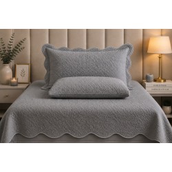 COLCHA KING SIENA 260X280 *5239103 CINZA