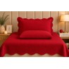 COLCHA KING SIENA 260X280 *5239103 VERMELHO