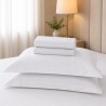 JOGO CAMA CASAL 230 FIOS 4PCS 30 ALT 220X250 ONA BRANCO
