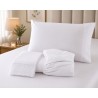 JOGO CAMA SOLTEIRO 150 FIOS 3PCS 30 ALT 170X240 ONA BRANCO
