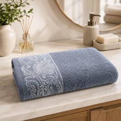 	TOALHA BANHO LOUISE CORTTEX 70X140 AZUL