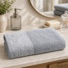 TOALHA BANHO LOUISE CORTTEX 70X140  CINZA