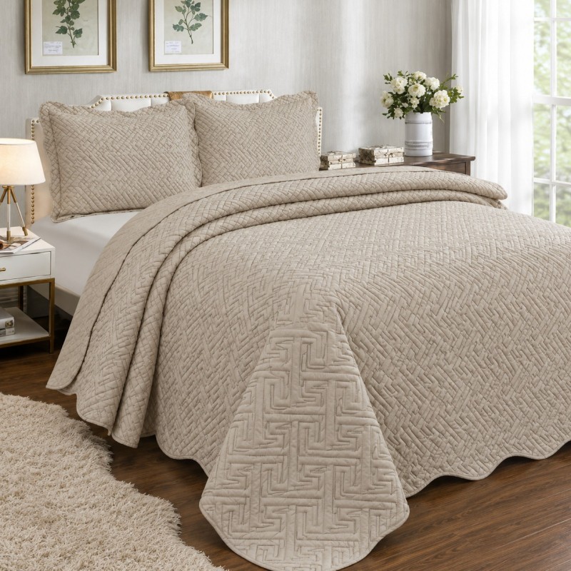 COLCHA CASAL CAPRI ESSENTIAL 210X230