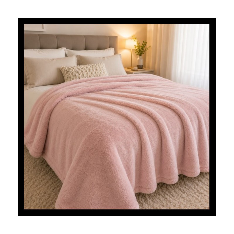 MANTA CASAL MICROFIBRA HOME DESIGN 200 LISA 180X220 S1 CORTTEX *700747