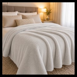 MANTA CASAL MICROFIBRA HOME DESIGN 200 LISA 180X220 S1 CORTTEX *700747