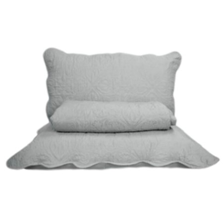 COLCHA QUEEN SIENA 240X260 *5238103 CINZA