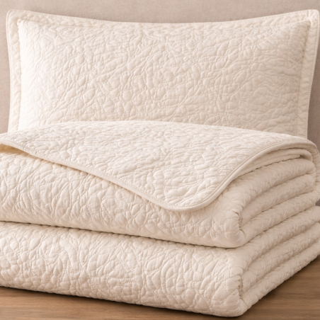 COLCHA QUEEN SIENA 240X260 *5238103 MARFIM