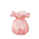 Vaso de Decoração Em Murano Trouxinha Little Pack Rosa Candy