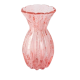 Vaso em Murano Escama Rosa de Cristal