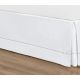 Saia Box Ponto Palito solteiro e Solteiro Plus - Branco
