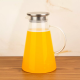JARRA VIDRO BOROSSILICATO Com TAMPA INOX 1.9L