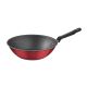 WOK ALUMINIO 28CM 3.6L STP LORETO 20395728 VERMELHO TRAMONTINA