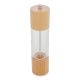 Moedor Para Temperos De Acrilico/Madeira Com Dispenser - Wolff