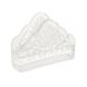 PORTA GUARDANAPOS CRISTAL DUBLIN LYOR 14X11X5CM *7122