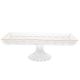 Travessa p/Servir Cristal CPE e Fio Dourado Diamond - Lyor