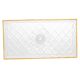 Travessa p/Servir Cristal CPE e Fio Dourado Diamond - Lyor